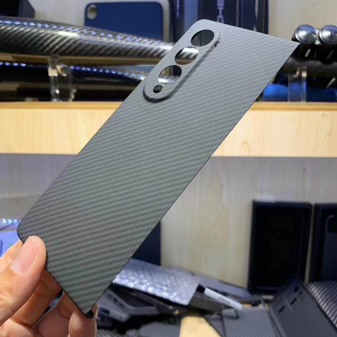 YTF-Carbon Fiber Case For Samsung Galaxy Z Fold - Premium Mobile Phone Cases from Dressmycell.com - Just $44.00! Shop now at Dressmycell.com YTF-Carbon Fiber Case For Samsung Galaxy Z Fold - Premium Mobile Phone Cases from Dressmycell.com - Just $44.00! Shop now at Dressmycell.com